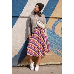 XiRENA SASHA STRIPE SKIRT